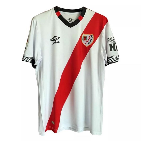 Camiseta Rayo Vallecano 1ª 2020-2021 Blanco Rojo